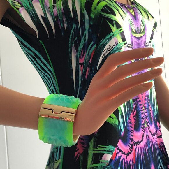 Neon Lucite Bracelet - Picture 9 of 12